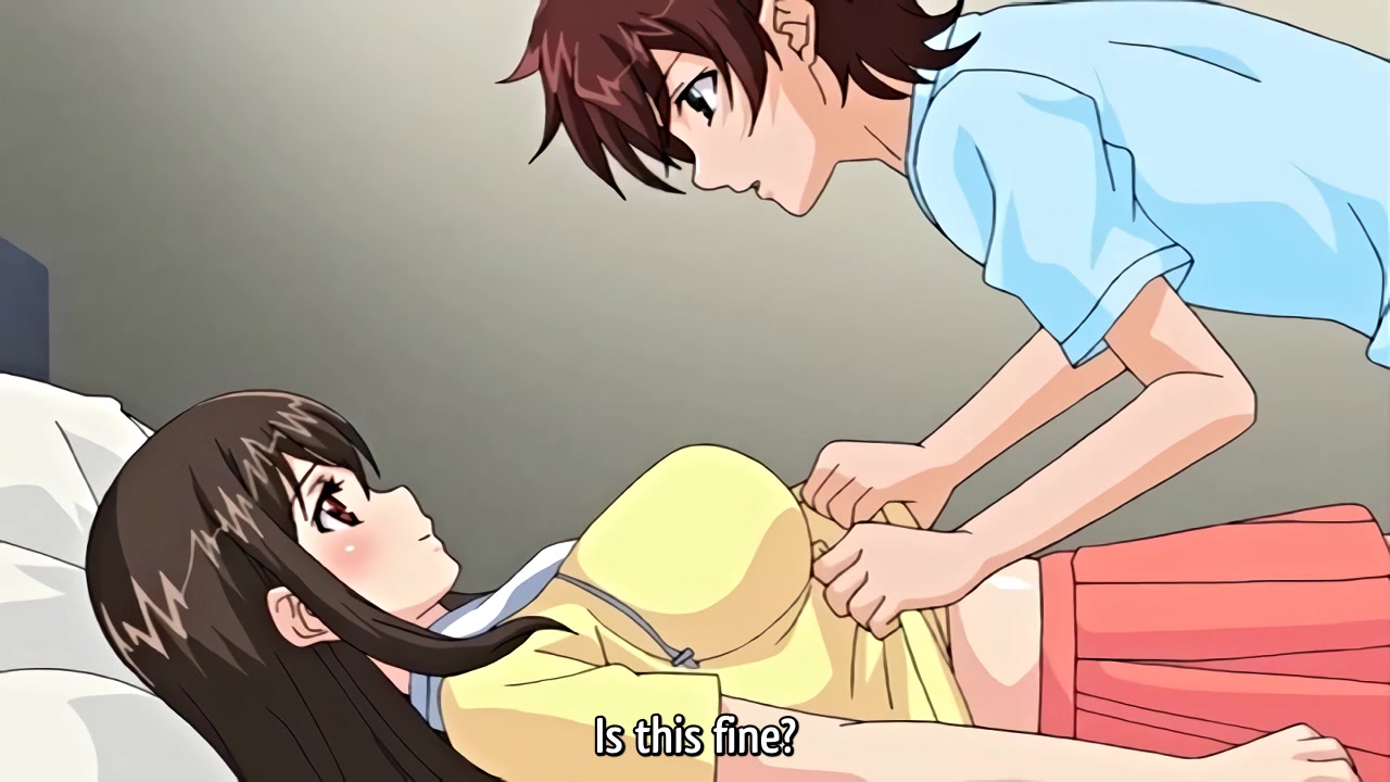 Anime boob kiss